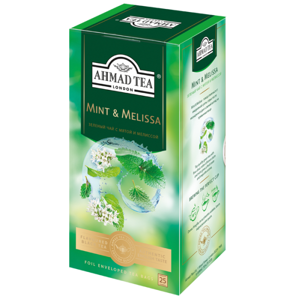Зеленый чай Мята-Мелисса с мятой и мелиссой